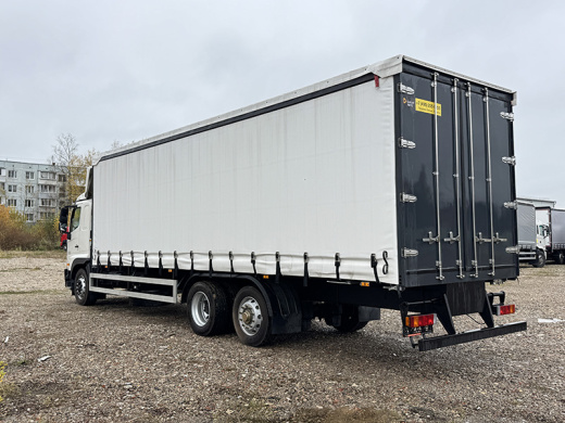 HINO 700 6×2 борт-тент, штора 3-х сторонняя, 9,2 м