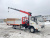 JAC N90 (9т) КМУ PALFINGER SPS HT-8500 (3,2т) БОРТ 6,2×2,55×0,4 м