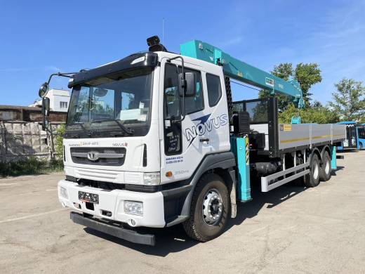 DAEWOO NOVUS CL8CF (6×4) КМУ HKTC-10025 (10т) 8,0×2,4×0,6 м