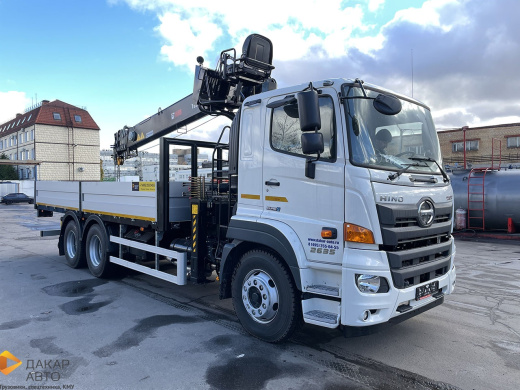 HINO 500 N7A (26т) КМУ HIAB 190 TM (8т) МИНУСОВОЙ