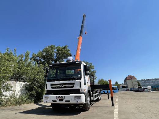 DAEWOO NOVUS 6×4 CL8KR (31т) С КМУ HANGIL HGC-976 (8т)