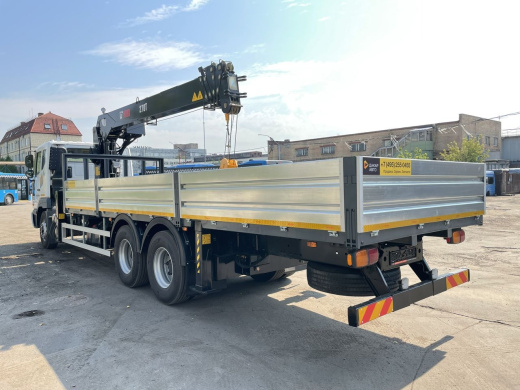DAEWOO NOVUS 6×4 CL8KR (31т) С КМУ HIAB-270T (10т)