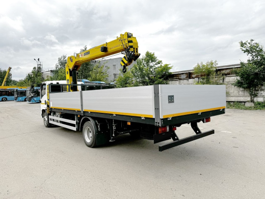 SDAC K12 (11,4т) КМУ HYVA HTS 6.3 (6.3т) 6,2×2,54×0,6м