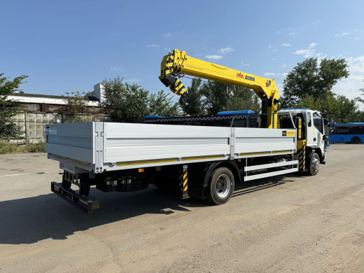 JAC N120L КМУ HYVA HST6.3 E3 (6т) БОРТ 6,3×2,54×0,6м