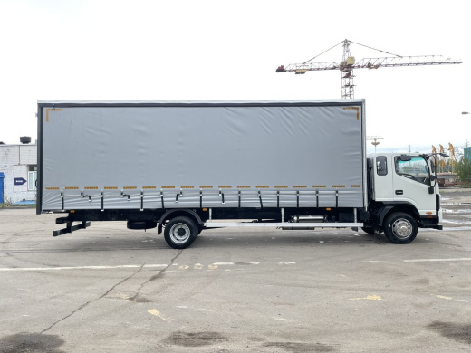 JAC N120 NEW БОРТОВОЙ С ТЕНТОМ (ШТОРЫ) И СДВИЖНАЯ КРЫША