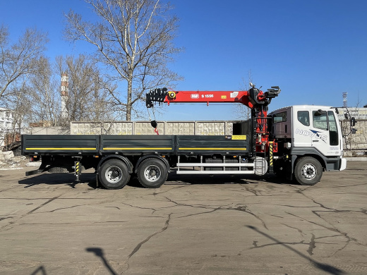 DAEWOO NOVUS CL8CF КМУ FASSI MVF S1556 (6,5т) 8,2×2,54×0,6 м