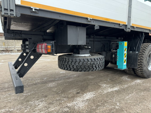 JAC N350 6×4 (35т) КМУ HKTC-8016 (8т) БОРТ 7,5×2,54×0,6м