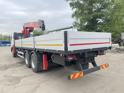 DAEWOO NOVUS CL8CF (6×4) КМУ HORYONG HRS 216 (8т) 8,2×2,54×0,6м
