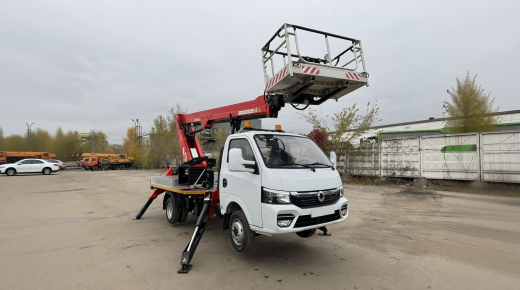 DONGFENG JUNFENG Q35 (МРМ 3,5т) С АГП ВЕЛМАШ P180T (PALFINGER) 18м