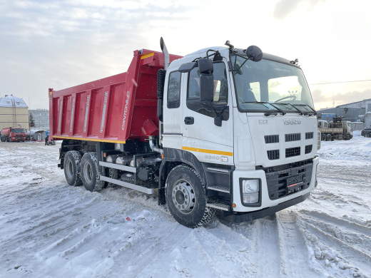 САМОСВАЛ ISUZU GIGA 6x4 CYZ52M КУЗОВ CANTONI 16 м³